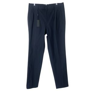 Sene Men’s Trouser Work Pant Straight Leg in Navy Blue Size 33